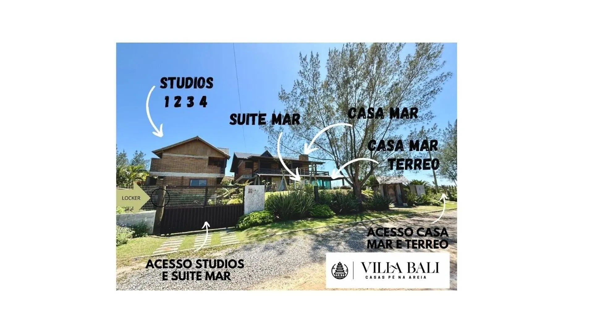 Villa Bali Casas Pe Na Areia Barra de Ibiraquera Casa vacanze